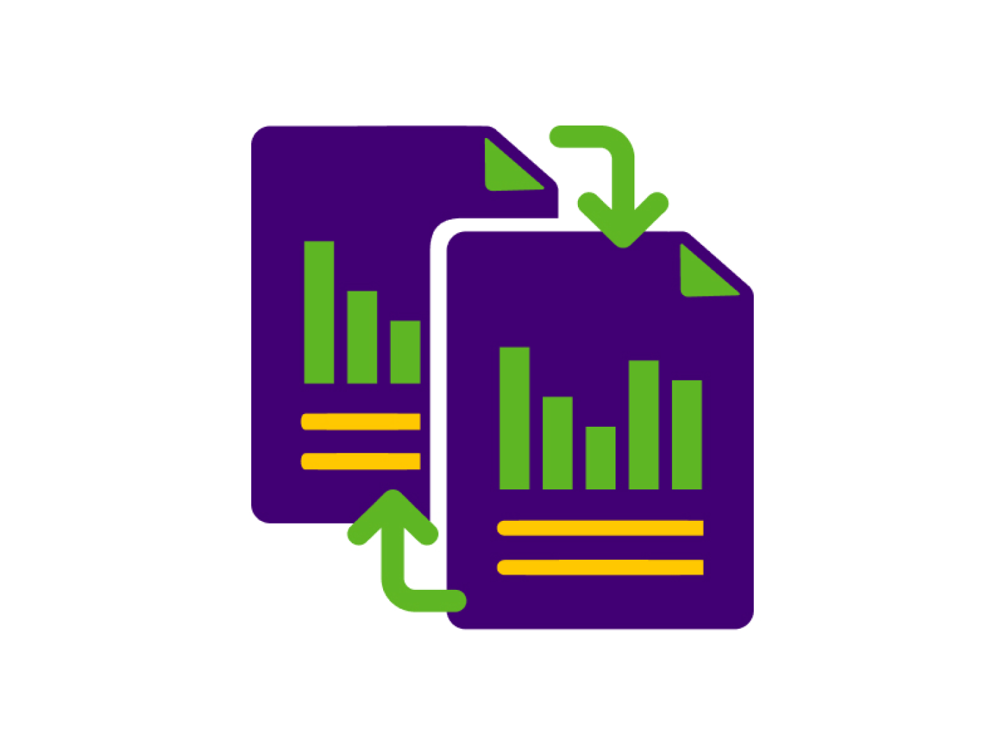 Icoon van energiecontracten.