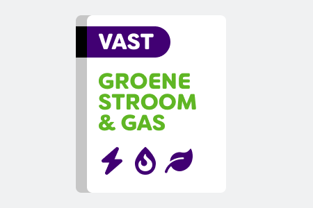 Groene stroom en gas contract vast