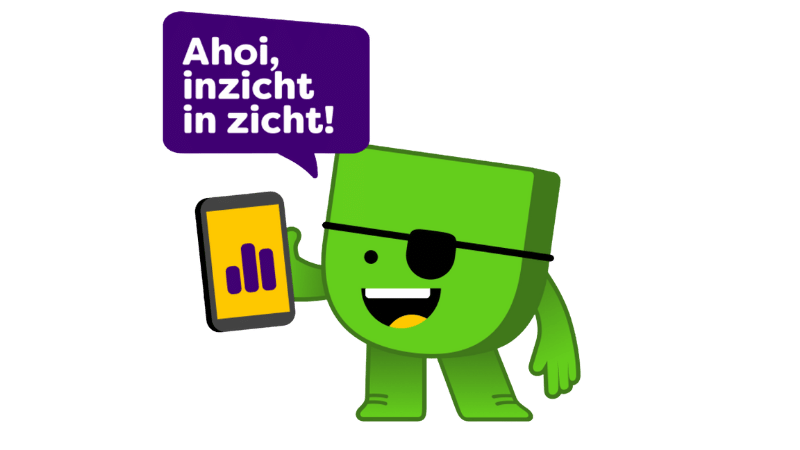 Edje-mascotte-energiedirect-inzicht-grafieken-telefoon-verbruik