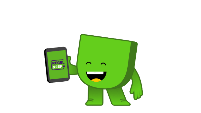 EDje-mascotte-energiedirect-met-telefoon-regelneef-hulp-bij-inloggen